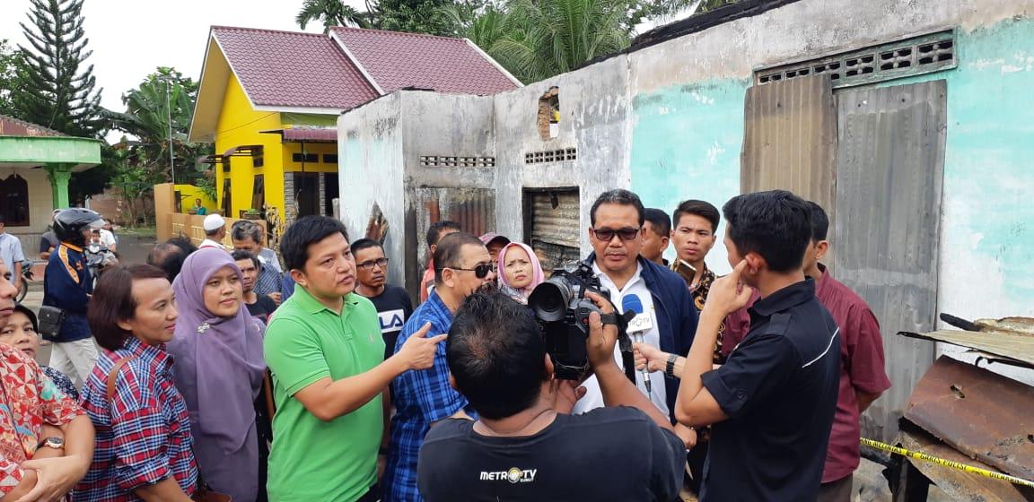 BPJS Ketenagakerjaan Kunjungi Korban Kebakaran Pabrik Mancis, Peserta Dipastikan Dapat Manfaat